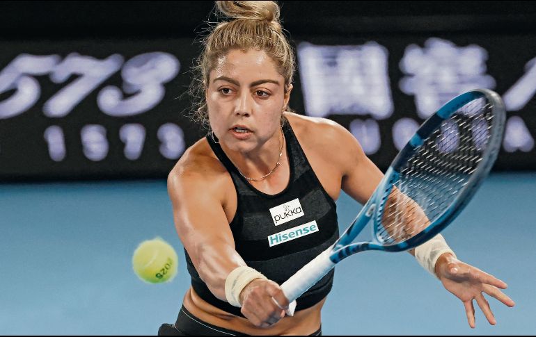 Renata Zarazúa logró ganar sus dos compromisos de ayer y continúa su paso firme previo al arranque del Abierto de Australia. AFP/D. Gray
