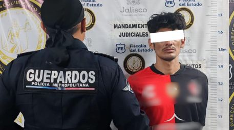 El hombre contaba con una orden de aprehensión vigente por delitos contra la salud en su modalidad de posesión. ESPECIAL / SECRETARÍA DE SEGURIDAD