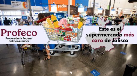 En este supermercado encuentras los precios más altos de todo el país para adquirir la Canasta Básica; se encuentra en Zapopan. EL INFORMADOR / ARCHIVO