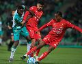 Fotografía del partido correspondiente a la jornada 1 del torneo Clausura 2026 de la Liga MX, entre los Guerreros de Santos Laguna y los Rayos del Necaxa. IMAGO 7