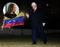 Trump insistió el pasado viernes en que se siente "muy honrado" por la visita de María Corina Machado. EFE / EPA /AARON SCHWARTZ / POOL