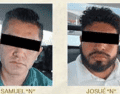 Las autoridades, las detenciones de Samuel “N” y Josué Eulogio “N”, alias “El Viejito”, se lograron mediante operativos realizados los días 8 y 9 de enero. ESPECIAL
