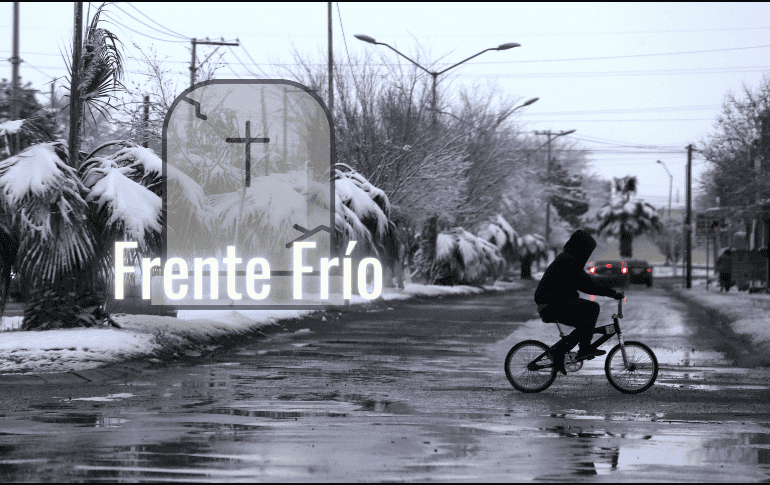 Junto al Frente Frío, se ha registrado la caída de aguanieve en los estados de Nuevo León, Zacatecas, Chihuahua, Yucatán, Oaxaca, Sinaloa y Veracruz. EFE/ARCHIVO