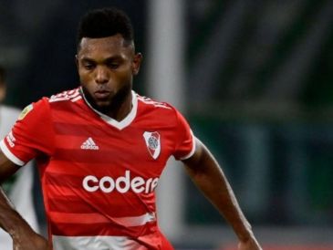 El atacante colombiano Miguel Borja, presentado como uno de los fichajes más llamativos de Cruz Azul para el Torneo Clausura 2026, todavía no puede ver acción con el conjunto celeste. INSTAGRAM / miguelaborja23