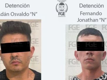 La Fiscalía recordó que un día antes ya se había informado sobre la detención de otros dos presuntos implicados en el mismo crimen, identificados como Fernando Jonathan “N” y Adán Osvaldo “N”. ESPECIAL