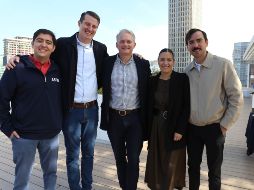 Gerson Esquivel, Brian Zink, David C. McGrath, Sofía Álvarez del Castillo y Carlos Albarrán. GENTE BIEN JALISCO / Revista del 16 de enero 2026