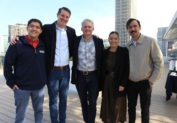 Gerson Esquivel, Brian Zink, David C. McGrath, Sofía Álvarez del Castillo y Carlos Albarrán. GENTE BIEN JALISCO / Revista del 16 de enero 2026