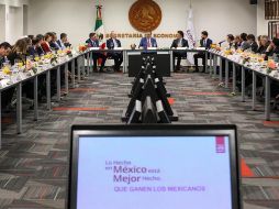 Marcelo Ebrard, subrayó la importancia del trabajo coordinado entre el Gobierno federal, el CCE y el sector privado. EFE