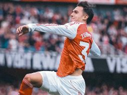 Martín Zubimendi marcó el tanto que le dio el triunfo a los Gunners en el encuentro de Ida. ESPECIAL