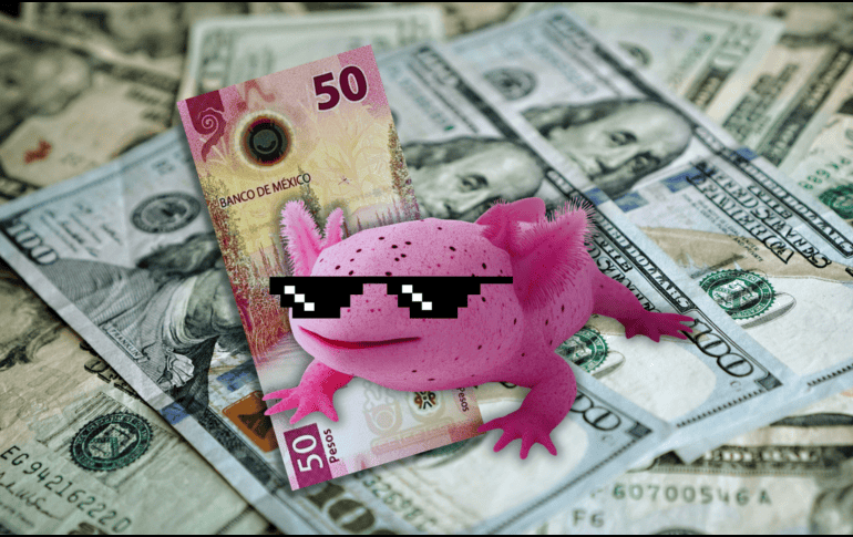 La mañana de este jueves, la superdivisa se aprecia 0.7% y cotiza sobre 17.65 pesos por dólar, su nivel más fuerte desde el 17 de julio de 2024. ESPECIAL / CANVA