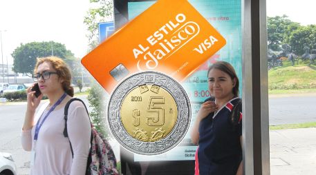 Con el ajuste al precio del servicio del transporte público, las y los estudiantes de Jalisco solo verán un aumento de 25 centavos en el aumento de la tarifa, pues actualmente pagan  4 pesos con 75 centavos. EL INFORMADOR / ARCHIVO