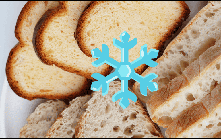 Para obtener todos sus beneficios, se recomienda congelar el pan en rebanadas y en bolsas herméticas o envuelto en papel apto para congelador.  CANVA