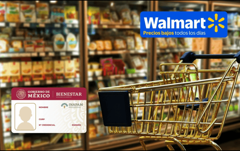Adultos mayores con tarjeta Inapam podrán obtener descuento en Walmart durante el 2026. CANVA/ESPECIAL