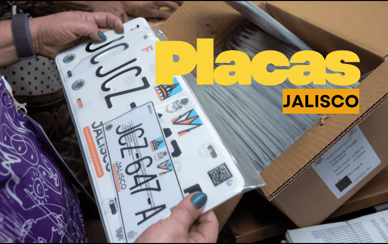 El proceso se realiza de forma escalonada conforme a un nuevo calendario por terminación de placa. ESPECIAL/Gobierno de Jalisco