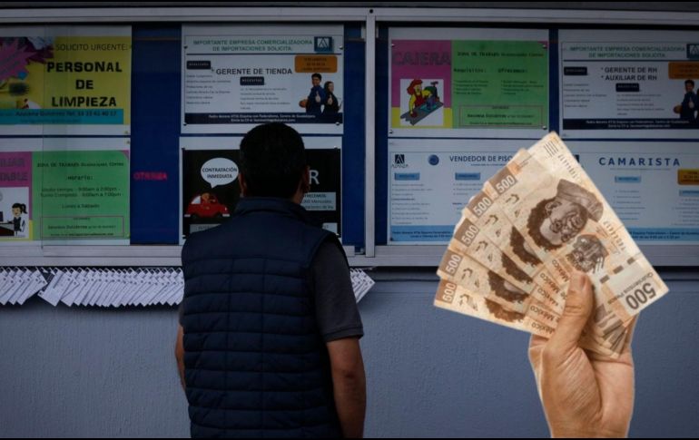 El salario mínimo general subió 13 % en 2026, mientras que en la Zona Libre de la Frontera Norte el aumento fue del 5 %. EL INFORMADOR/ARCHIVO/ESPECIAL