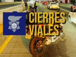 Policía Vial anuncia dos cierres viales esta mañana de viernes 16 de enero. ESPECIAL / Facbook Policía Vial Jalisco