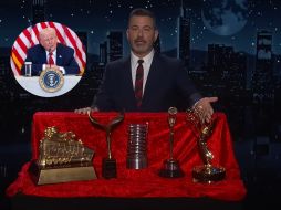 El cómico Jimmy Kimmel bromeó sobre la reunión entre Machado y Trump y señaló como algo 