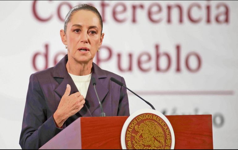 La presidenta sostuvo que el objetivo central es fortalecer la fiscalización para evitar el uso de recursos ilícitos, incluido el crimen organizado. EL UNIVERSAL/ Archivo