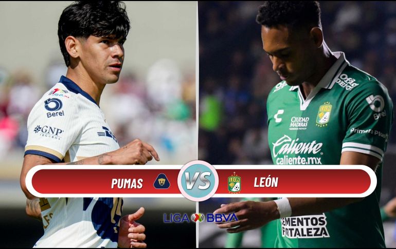 Pumas y León protagonizan uno de los duelos en esta la J3 del Clausura 2026. ESPECIAL / IMAGO7 y CANVA