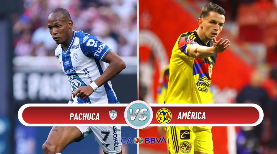 Pachuca y América se enfrentan en el Estadio Hidalgo por la J3 del Clausura 2026. ESPECIAL / IMAGO7 y CANVA