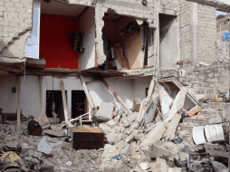 Las tres personas lesionadas por la explosión fueron una mujer mayor de edad y otros dos hombres. ESPECIAL