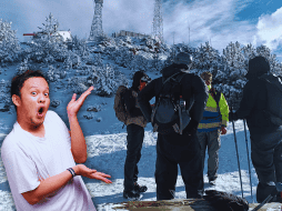 Protección Civil pide a los visitantes seguir las indicaciones del personal en el Nevado de Colima. ESPECIAL / Protección Civil Jalisco