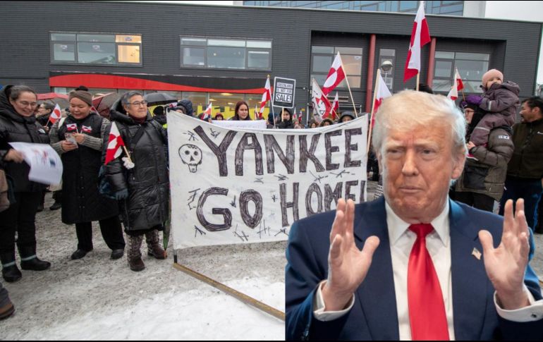 Miles protestan en Groenlandia y Dinamarca contra amenazas de anexión. EFE