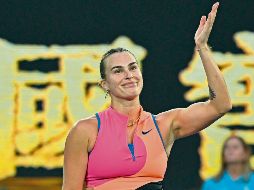 Aryna Sabalenka busca su tercer título en cuatro años en Melbourne. EFE