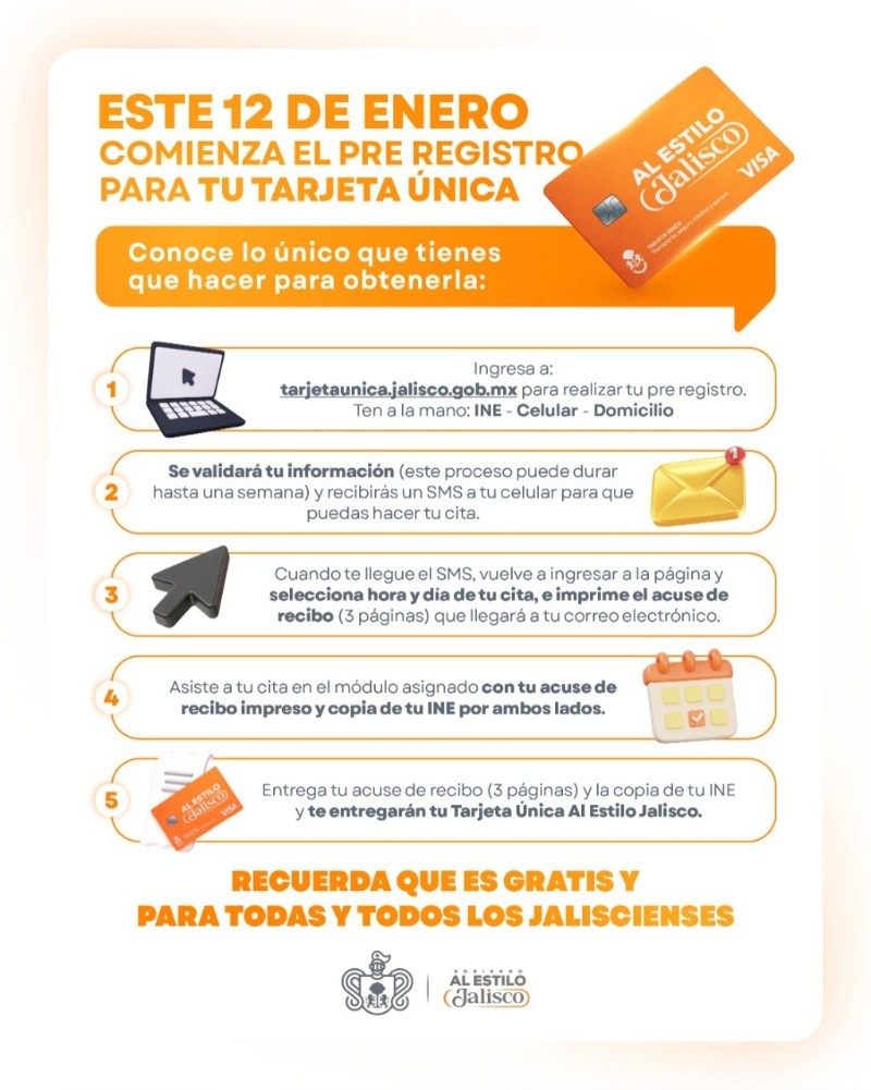 Para recogerla, asiste a tu cita en el módulo asignado con tu acuse de recibo impreso y copia de tu INE por ambos lados. ESPECIAL&nbsp;