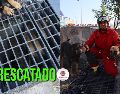 Bomberos de Zapopan lograron el rescate y dejaron al perro en libertad. ESPECIAL / FACEBOOK Protección Civil y Bomberos Zapopan