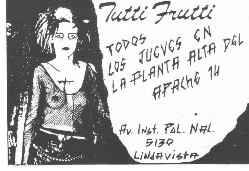 La documentalista y periodista Laura Ponte plasma sus memorias en este documental. FACEBOOK/ @Tutti Frutti, el templo del underground&nbsp;