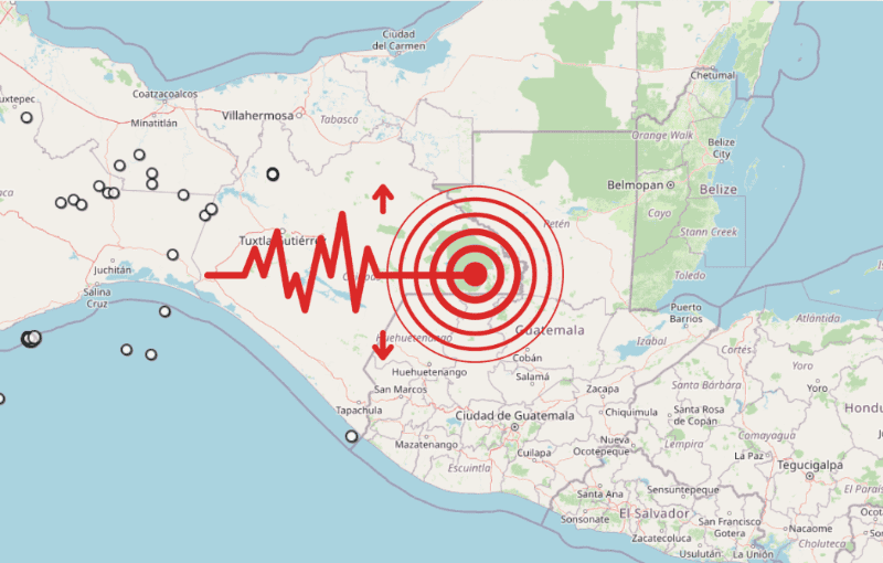 &nbsp;Sismo en Chiapas. ESPECIAL / SSN