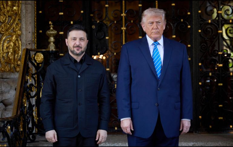 Trump ha invitado a Zelenski a formar parte de este cuerpo que se encargaría de gestionar la posguerra en la Franja de Gaza. EFE/ARCHIVO