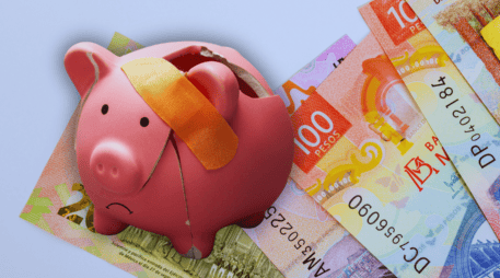 Según el sondeo, 72% de los encuestados reporta que sus gastos mensuales superan sus ingresos. ESPECIAL / CANVA