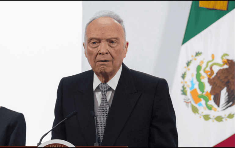 Como parte del protocolo, Gertz será el primero en hacer uso de la voz, y después los grupos parlamentarios emitirán sus preguntas, que serán respondidas por el exfiscal. ESPECIAL/Gobierno de México