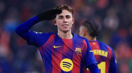 Fermín marcó dos tantos en la victoria de los blaugranas. EFE/M. Divisek