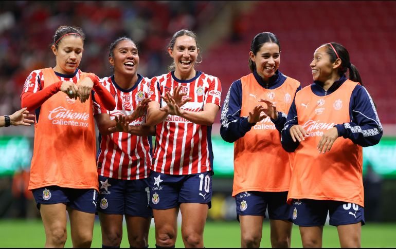 El Guadalajara tiene la mejor defensa de la Liga MX Femenil y con 10 puntos se ubica en las primeras cuatro posiciones de la clasificación general. IMAGO7/C. Hernández
