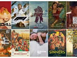 Imagen con las 10 películas nominadas en la categoría principal de los Oscar: Mejor película. AP