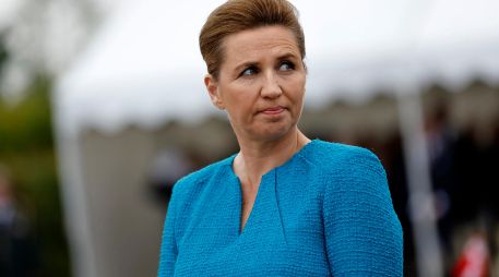 Mette Frederiksen, primera ministra danesa. AP