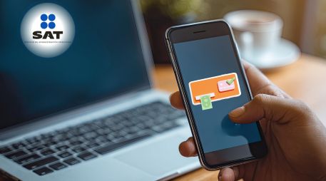 Entonces, si tu transferencia fue rechazada, no te asustes con el SAT; lo más probable es que necesites entrar a tu banca móvil. ESPECIAL / CANVA