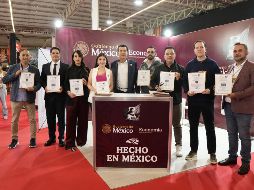 Los certificados Hecho en México se entregaron a varios emprendedores de la región Occidente del país. CORTESÍA