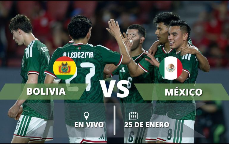 Bolivia y México se enfrentan en Santa Cruz en partido amistoso internacional. ESPECIAL / IMAGO7 y CANVA
