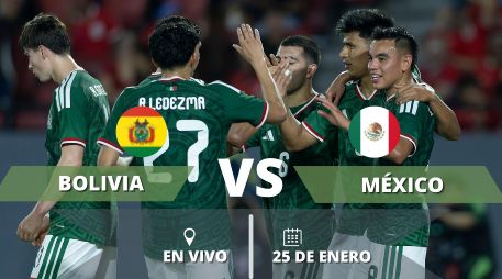 Bolivia y México se enfrentan en Santa Cruz en partido amistoso internacional. ESPECIAL / IMAGO7 y CANVA
