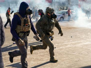 Donald Trump ha movilizado tres mil agentes federales en Minnesota. EFE