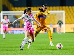 Tigres Femenil se ubicó en el noveno lugar de la tabla con 10 unidades, mientras que Atlas Femenil permanece en la parte baja, en el décimo quinto puesto. IMAGO7.