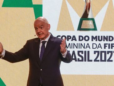 Gianni Infantino declaró que Brasil y la FIFA unirán al mundo entero en una fiesta inolvidable, "en el que va a ser el mejor mundial femenino de la historia". EFE / A. Coelho