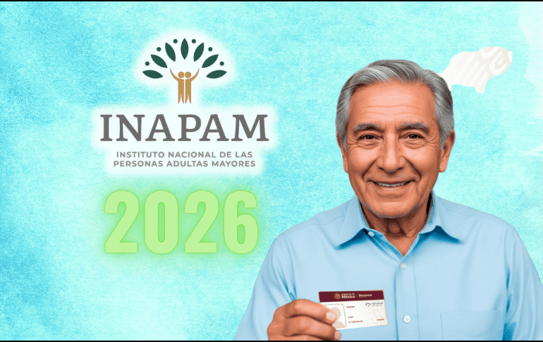 La tarjeta Inapam acredita la identidad del titular, por lo que es útil para acceder a los programas sociales del Gobierno Federal, como la Pensión Bienestar. ESPECIAL/Gobierno de México
