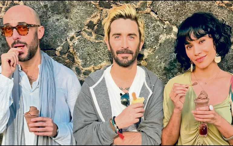 Alfonso Borbolla, Octavio Hinojosa y Maya Zapata protagonizan “Sobriedad, me estás  matando”. CORTESÍA