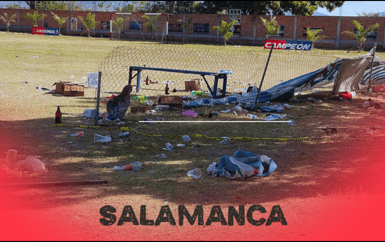 Entre los fallecidos de Salamanca hay cinco guardias de seguridad privada, contratados para garantizar la tranquilidad de las familias y jugadores asistentes al partido. SUN / ARCHIVO