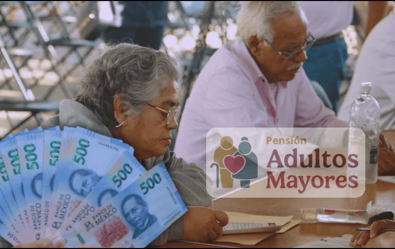 Cabe recordar que la Pensión para el Bienestar de las Personas Adultas Mayores subió a 6 mil 400 pesos bimestrales. EL INFORMADOR/ARCHIVO